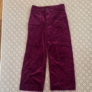 Anthropologie (Maeve) Corduroy Wide-Leg Pants